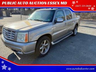 2002 cadillac escalade ext base awd 4dr crew cab sb