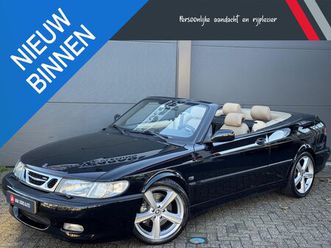 saab 9-3 cabrio - 2.3 turbo aero/30 onderhoud facturen/geen import