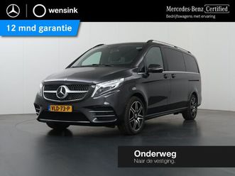 mercedes-benz v-klasse 300d | l2 lang | 4matic | marge €51.650 | amg | dubbele cabine | burmester | stoelverwarming/koeling | koelkast | lederen bekleding | 4x4