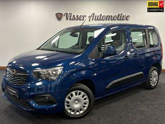 opel combo tour 1.2 turbo l1h1 edition*cruise-control*apple carplay*camera*pdc*navi*