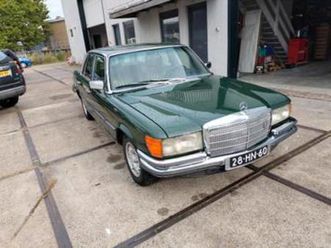 mercedes-benz s-klasse 3.5 350 se 1975 groen — mercedes-benz — marktplaats