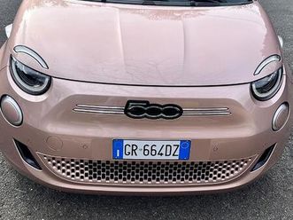 fiat 500 3+1 elettrica rosa