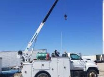 gmc auto crane mechanic truck