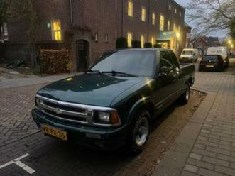 chevrolet pick-up s10 ext cab fleetside 1997 groen — bestelauto's — marktplaats