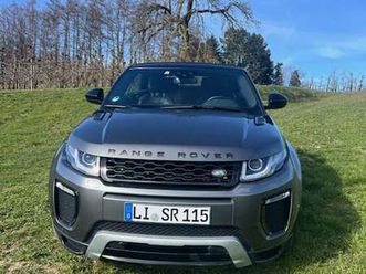 land rover range rover evoque range rover evoque cabrio td4 se dynamic