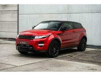 ② range rover evoque coupe si4dynamic - utilitaire -tva recup. — land rover — 2ememain