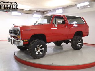 1990 dodge ramcharger