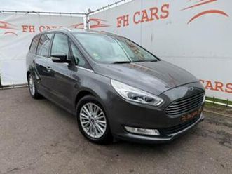 ② ford galaxy 2.0 tdci titanium *7 zitpl*full full option*eur6 — ford — 2ememain