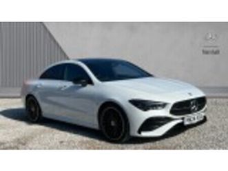 mercedes-benz cla class cla 180 amg line premium plus 4dr tip auto