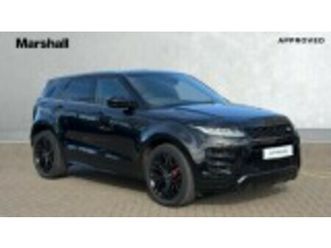 land rover range rover evoque range rover evoque 2.0 p250 r-dynamic s 5dr auto