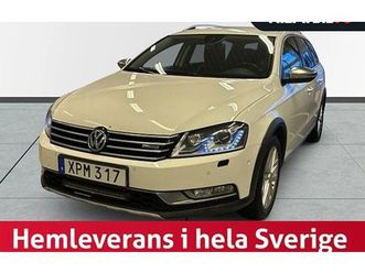 volkswagen passat alltrack 2.0 tdi alltrack drag kamera skinn d-värm kamrem bytt