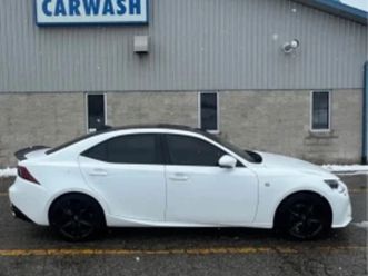 lexus is 350 f-sport/4x4/306hp/2015/люк/premium audio/vossen/