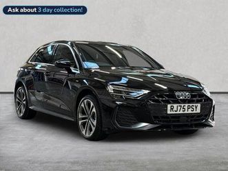 audi a3 1.5 tfsi e 204 s line 5dr s tronic [tech pack]