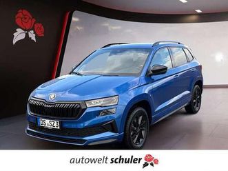 skoda karoq sportline 1,5 tsi dsg navi led ahk