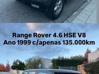 land rover range rover 4.6hse agosto/99
