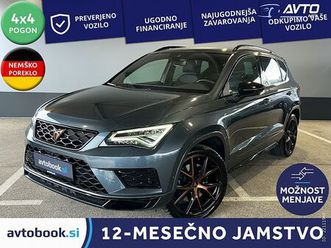 cupra ateca 2.0 tsi dsg 4m led-kam360-virtual-usnje-gretje-acc
