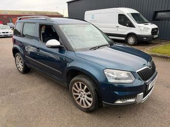 2014 skoda yeti 1.2 tsi se 5dr hatchback petrol manual
