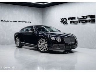 bentley continental gt w12 speed