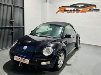 volkswagen - new beetle 1.6 cabriolet