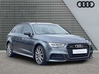 audi a3 sportback black edition 2.0 tfsi quattro 190 ps s tronic