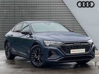 audi q8 sportback e-tron black edition 55 quattro