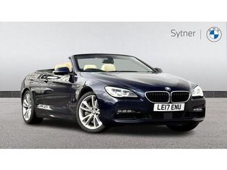 bmw 6 series 650i sport convertible 4.4 2dr