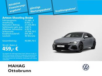 arteon shooting brake r 2.0 tsi 4 mot ahk led navi parkpilot areaview eklappe app dsg