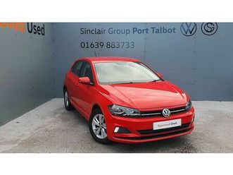 volkswagen polo - mk6 hatchback 5dr 1.0 tsi 95ps se + park assist incl. sensors