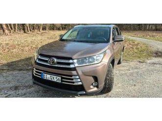 ② toyota highlander limited 3,5 l à essence, 7 places — toyota — 2ememain
