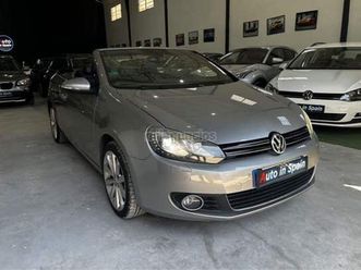 volkswagen - golf cabrio 2.0 tdi 140cv bluemotion tech
