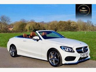 2.0 c300 amg line (premium plus) cabriolet g-tronic+ euro 6 (start/stop) 2dr