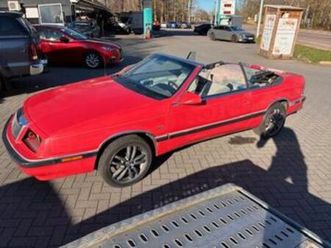 ② chrysler le baron cabrio v6 automaat — oldtimers & ancêtres — 2ememain