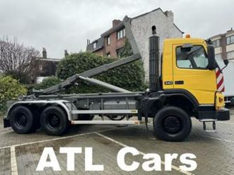 ② volvo 1 fm12 6x6r | containersysteem | handsfree — camionnettes & utilitaires — 2ememain