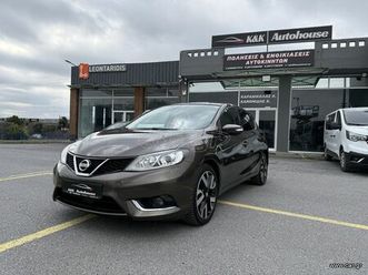 nissan pulsar 2017 1.5 dci tekna* 360° navi δερμα*18''
