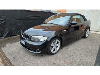 bmw 120 120i cabrio futura unico proprietario