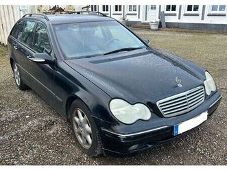 mercedes-benz c 270 cdi t elegance-automatik-leder-