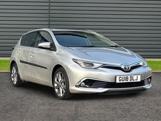 toyota auris excel hatchback's 1.8 vvt-h excel cvt euro 6 (start/stop) 5dr