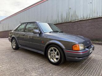 ford escort 1.6 rs turbo, 1989 g reg, only 77,007 miles, excellent cond