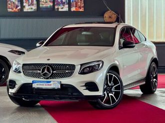 glc43 amg coupe pano 360°burmester led memory 21