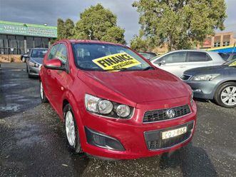 2013 holden barina hatchback cd tm my13