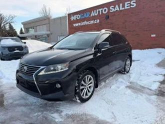 lexus rx 350 awd 4dr carfax