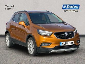 2018 vauxhall mokka x 1.4t ecotec elite nav 5dr hatchback petrol manual