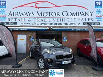 kia sportage 1.7 d manual platinum 5dr - high spec