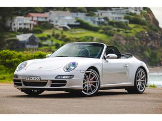 2008 porsche 911 (997) carrera 4s cabriolet - manual