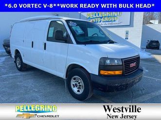 used 2020 gmc savana 2500 work van