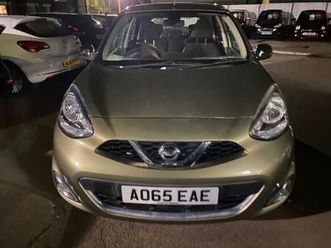 2015 nissan micra 1.2 acenta 5dr hatchback petrol manual