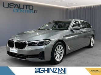 bmw serie 5 touring 520d business del 2022 usata a bergamo
