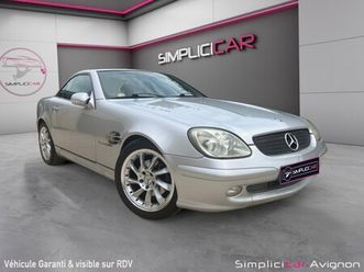 mercedes classe slk r 170 entretien mercedes 160 tce mhev