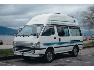 1993 toyota hiace hi-top 4x4 diesel campervan