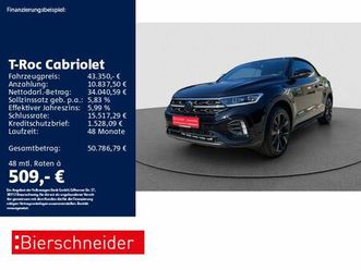 cabriolet 1.5 tsi dsg r-line black style 1